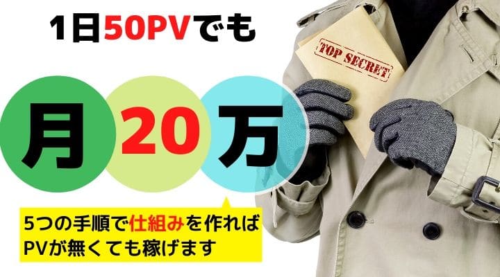 ブログ 月20万